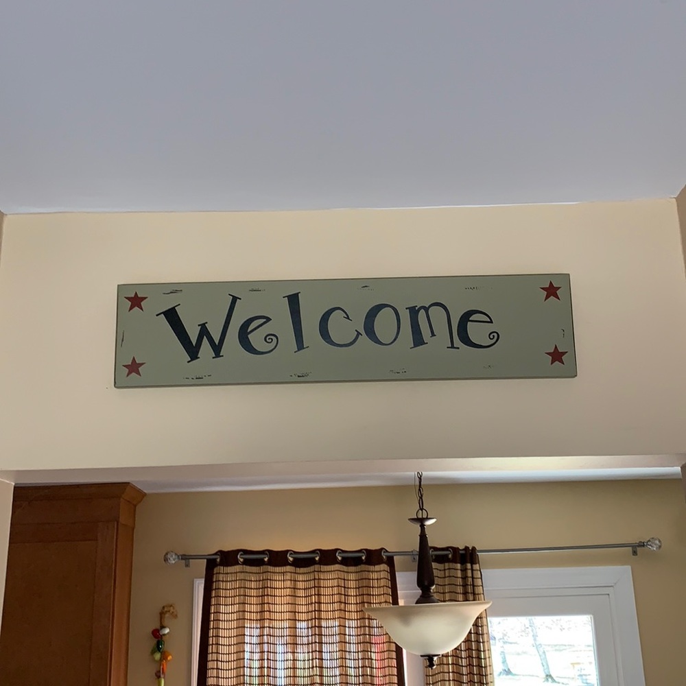 COPY - Rustic Welcome Sign